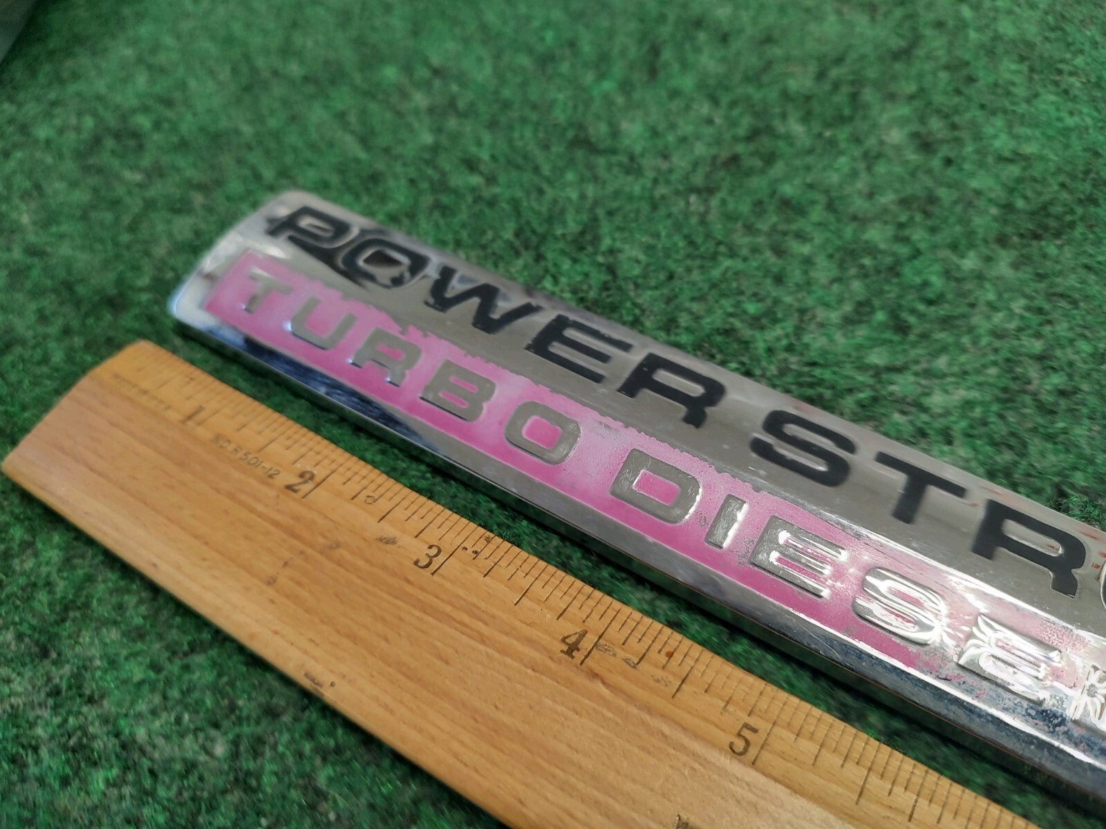 05-10 Ford F-250 F-350 OEM Power Stroke Turbo Diesel V8 Door Emblem  Badge 4S5