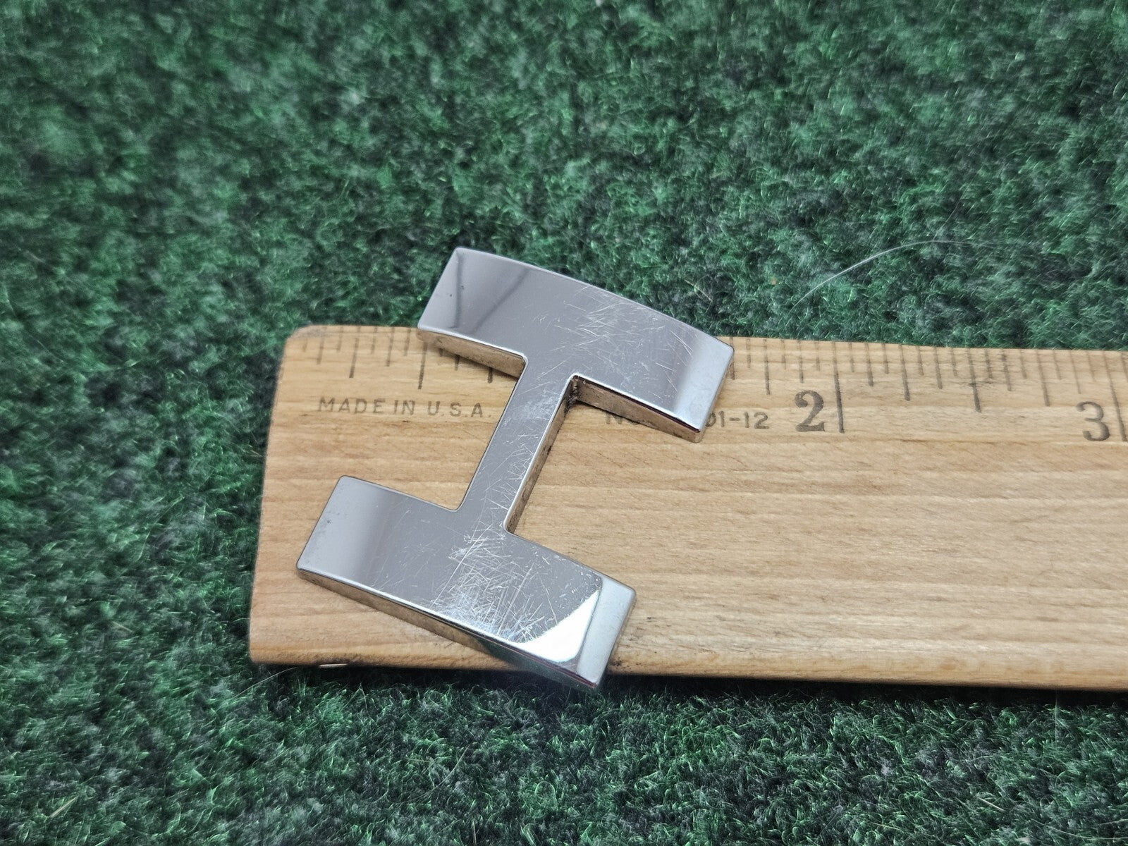 OEM "H" Chrome Individual Letter Lettering Emblem Badge Logo 3D Nameplate 7S7