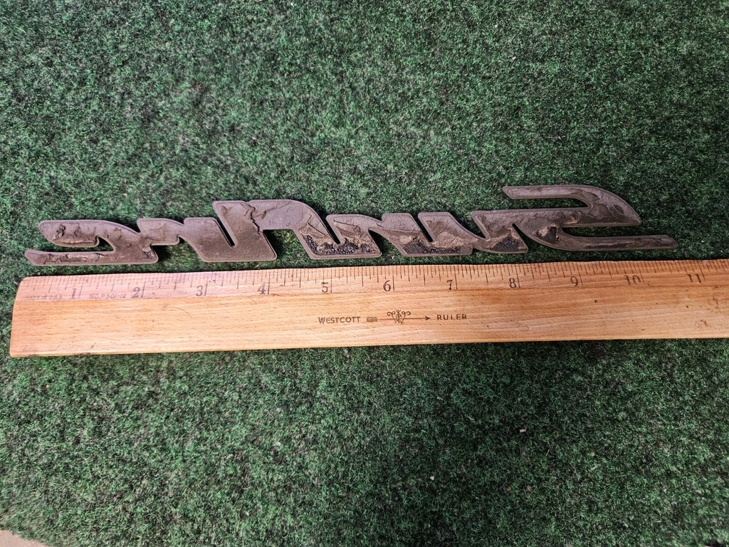 1998-2004 Pontiac Sunfire Gray Emblem Badge Logo Nameplate Name Plate 4M9
