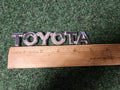 Toyota Rear Trunk Lid Emblem Name Plate Nameplate 5'' Inch Chrome OEM 3M3