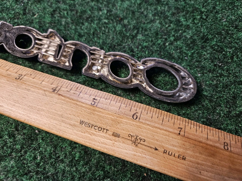 95 96 97 98 99 00 FORD CONTOUR REAR CHROME EMBLEM LOGO BADGE SYMBOL 4M9