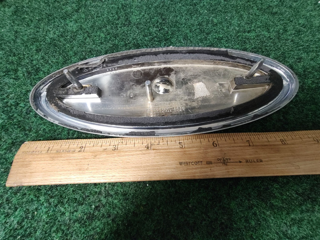 Ford Front Grille Emblem OEM 4L34-15402A16-AB 4L34-15402A16-BA Oval Badge 7S2
