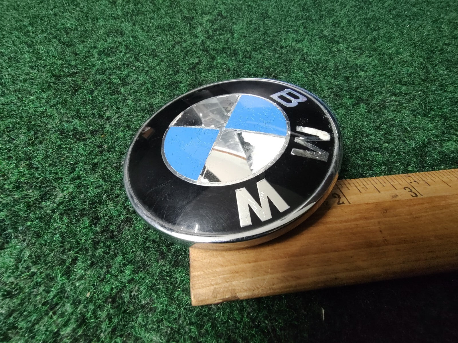 BMW Rear Trunk Lid Emblem Logo Badge Unknown Model OEM 5S4