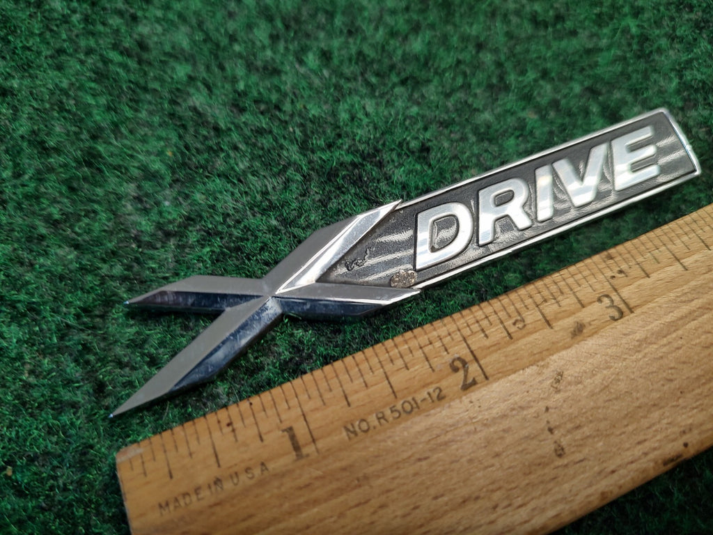 BMW X-Drive X Drive Front Fender Emblem Badge Logo Nameplate Name Insignia 5S1