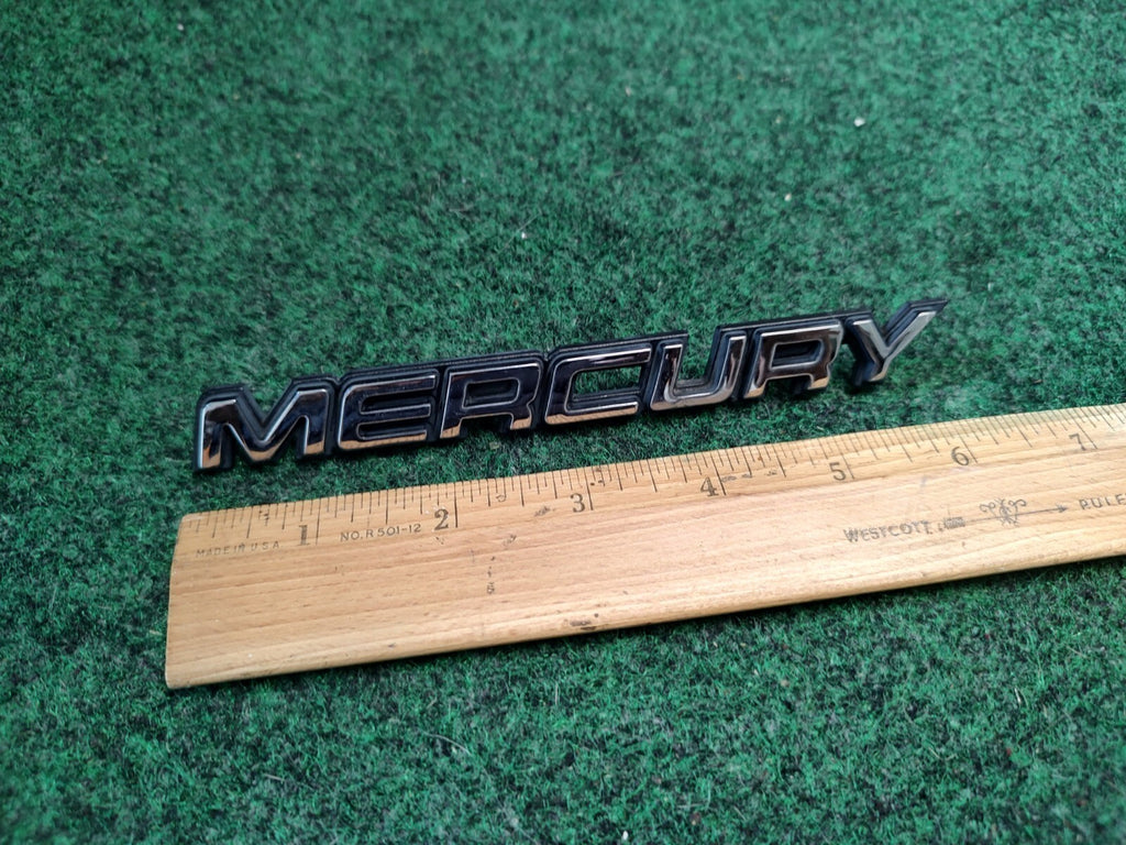 1992-2003 Mercury Grand Marquis Emblem Logo Badge Driver Rear Panel Chrome 1S5