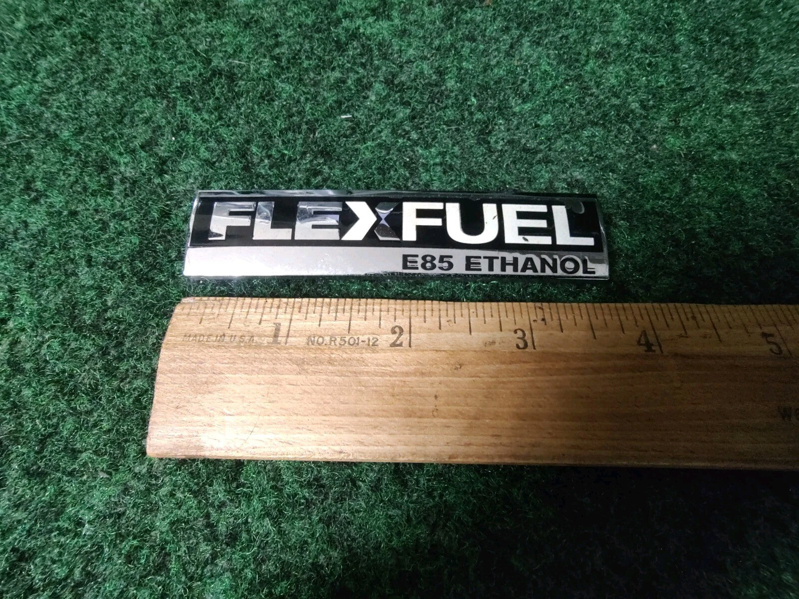 Chevy Flex Fuel E85 Ethanol Emblem Badge Decal Chevrolet OEM 15910899 4L8