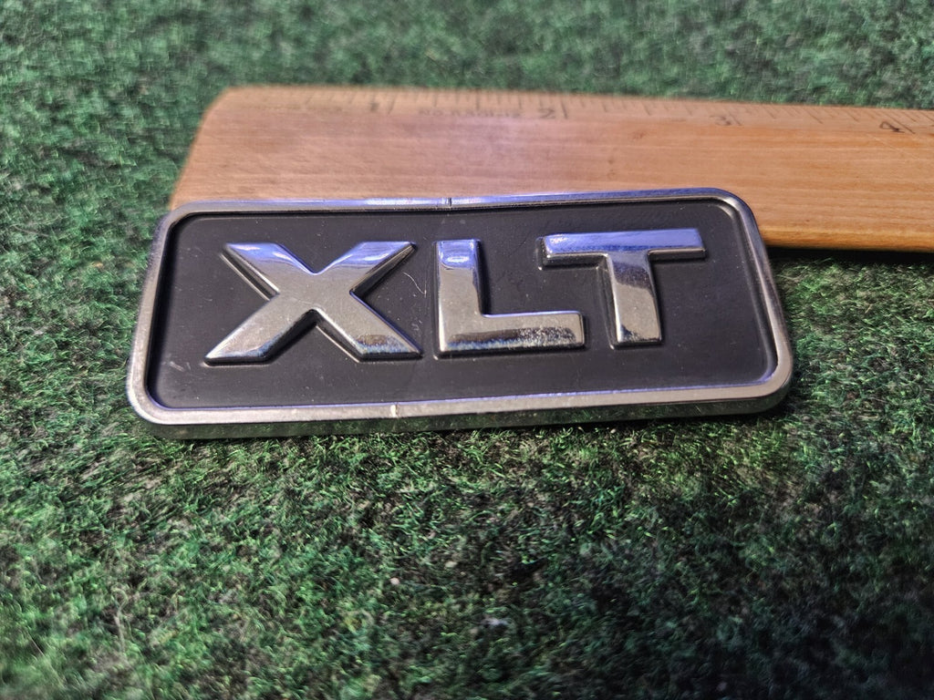 Ford Rear Chrome XLT NAMEPLATE Emblem Name Plate OEM 7L8Z-7842528-B 6L4