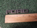 Ford OEM Vintage 4" Emblem Badge Logo Nameplate Name Plate E0ZB-8C046-AWA 4M8