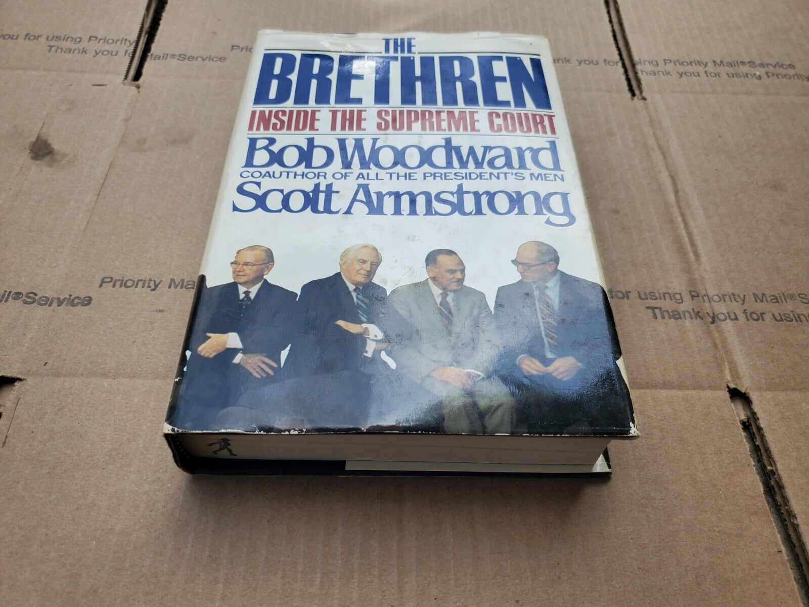 1st Edition The Brethren: Inside the Supreme Court Hardcover By Bob Woodward B7