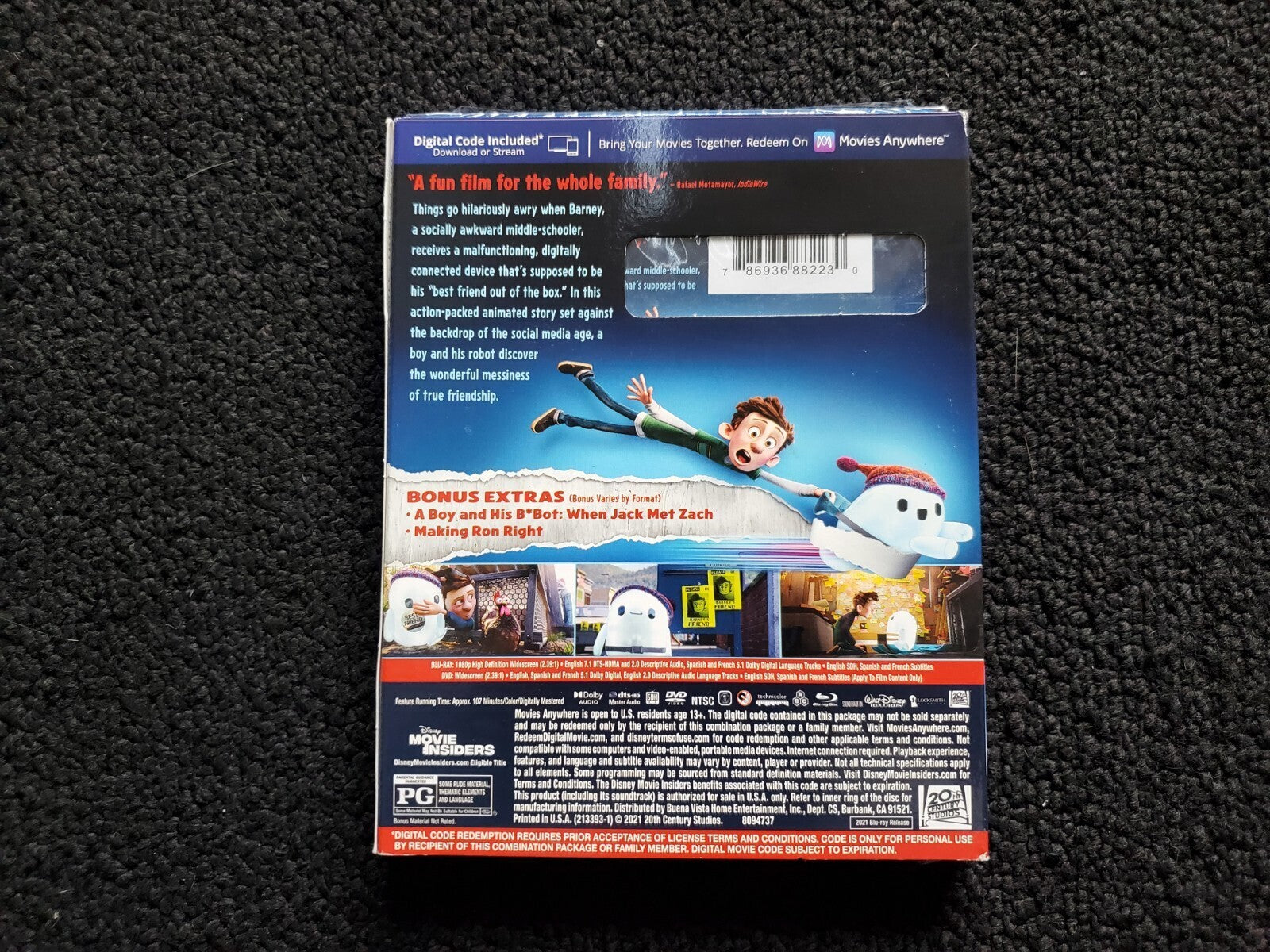 RON'S GONE WRONG Blu-Ray DVD NEW SEALED