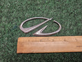 Vintage OLDSMOBILE Chrome EMBLEM SYMBOL BADGE OEM Nameplate Logo 4" Cracked CL4