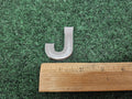 Jeep OEM "J" Chrome Hood Hatch Individual Letter Emblem Badge Logo Nameplate 7S6