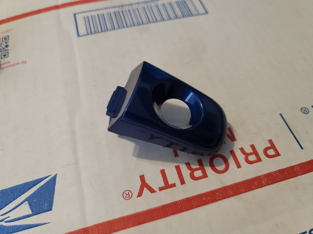 2009-2012 Chevrolet Traverse Exterior Door Driver Handle Cover OEM Blue 7L3