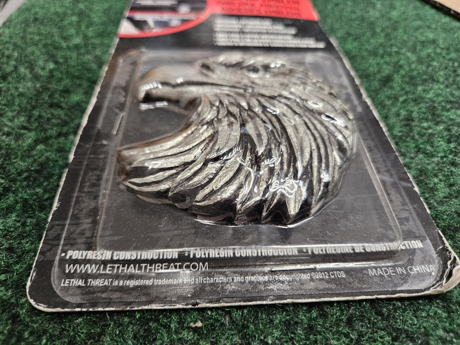 Lethal Threat Stick-On Emblem Eagle 3D Auto  LT88675 7S7