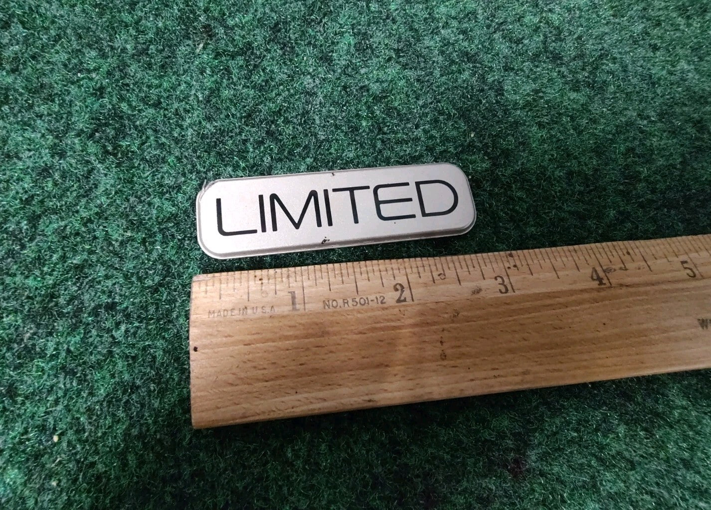 JEEP LIMITED VINTAGE EMBLEM BADGE SYMBOL LOGO SIGN Name Plate Nameplate OEM 8L9