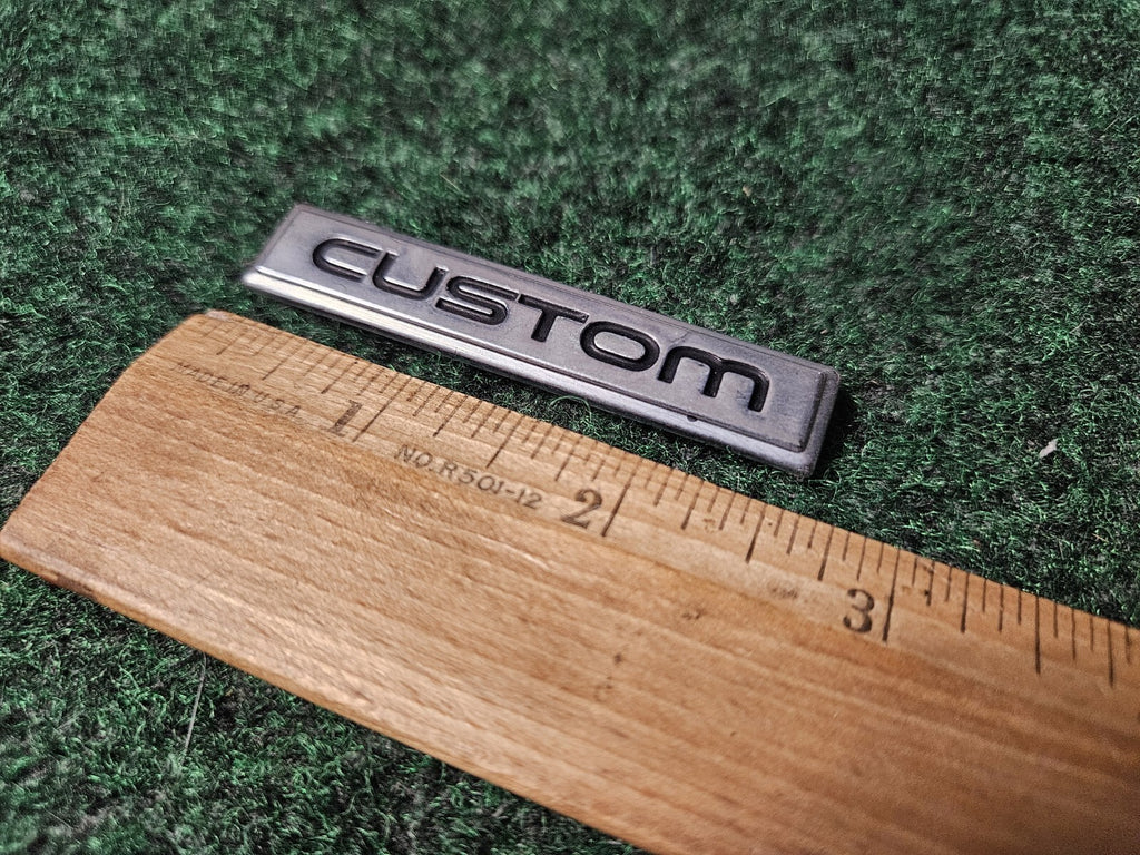 Custom Logo Emblem Badge Logo Nameplate Name Plate 3M3