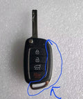 OEM 2015 2016 2017 2018 2019 2020 HYUNDAI TUCSON Key Fob Chrome Handle 9L8