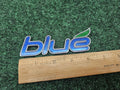11 12 13 14 HYUNDAI SONATA HYBRID BLUE REAR LID EMBLEM LOGO BADGE SIGN OEM GL1