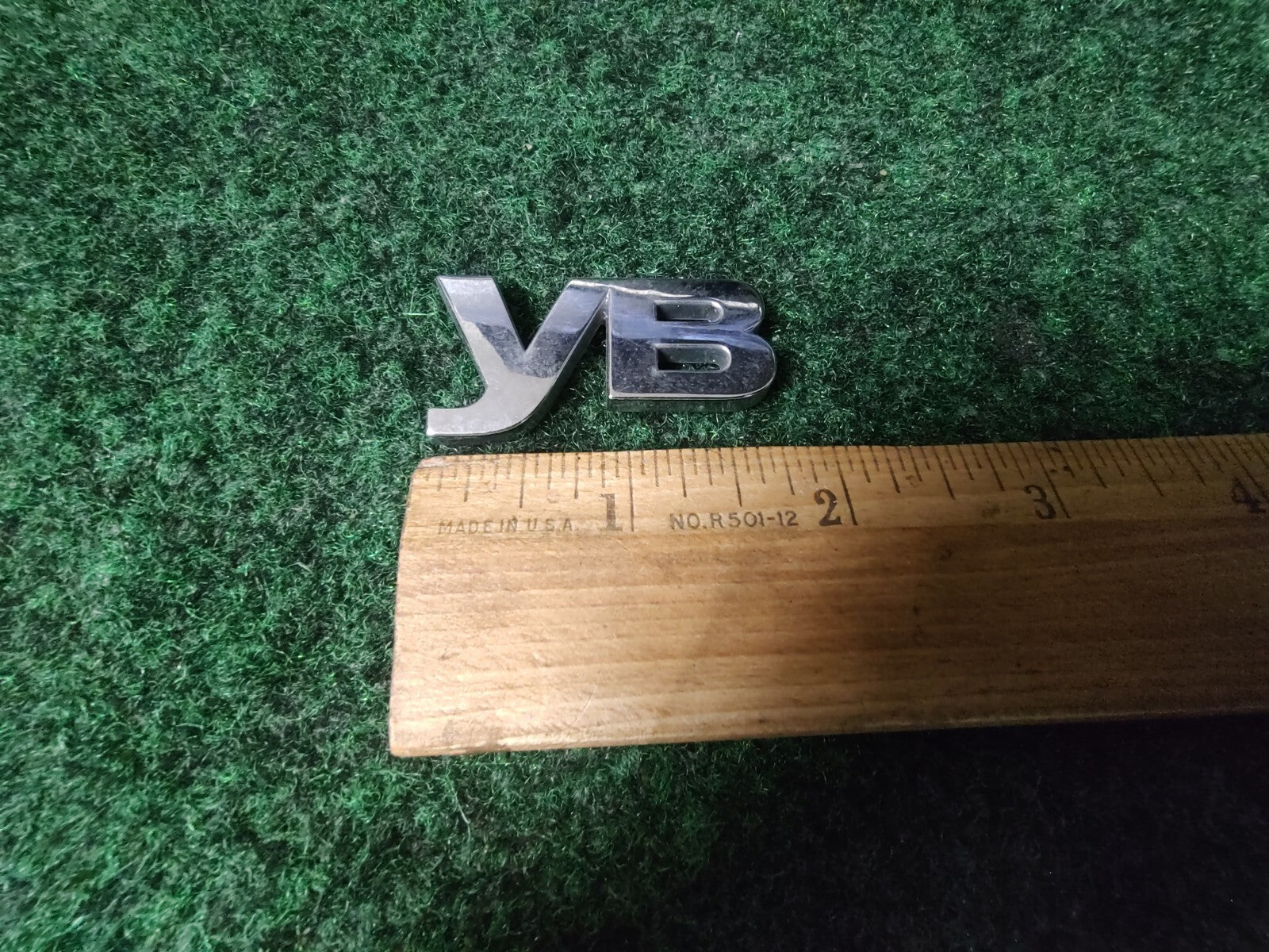 2008-2015 Chevrolet Malibu Hybrid Emblem Badge Logo Lette OEM "YB" ONLY 9L3