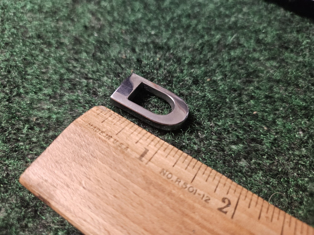 Chrysler Rear Emblem Logo Badge Letter D Chrome OEM 3L6