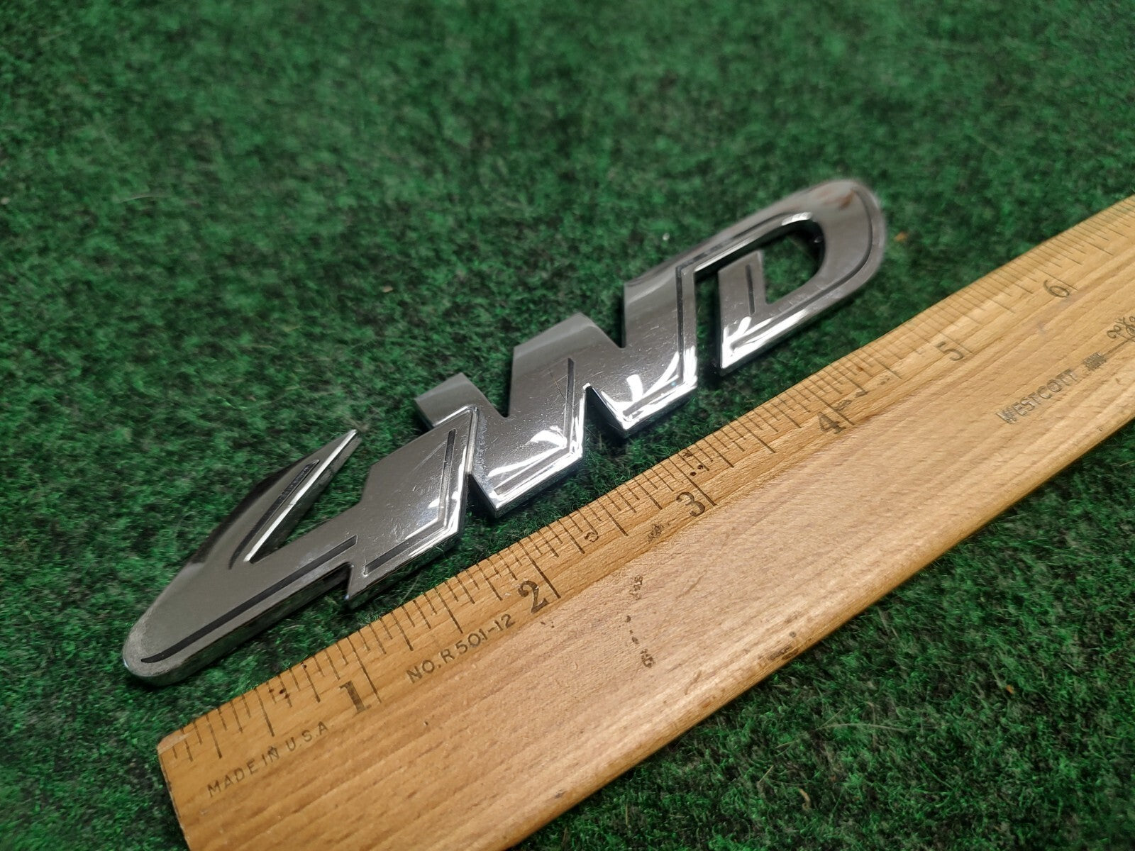 2008-2012 Ford Escape 4WD Emblem 8L84 7843156 DA OEM Badge 3S3