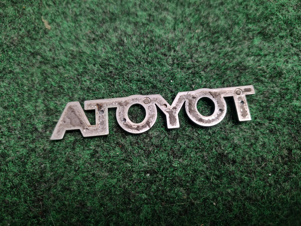 Toyota Corolla Rear Trunk Script Emblem Badge Nameplate OEM 2S4