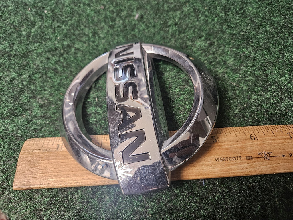 Nissan Emblem OEM Logo Name Plate Nameplate Badge 5" 2L3