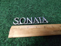 02 03 04 05 HYUNDAI SONATA REAR GATE CHROME EMBLEM LOGO BADGE OEM NAME PLATE 4S4