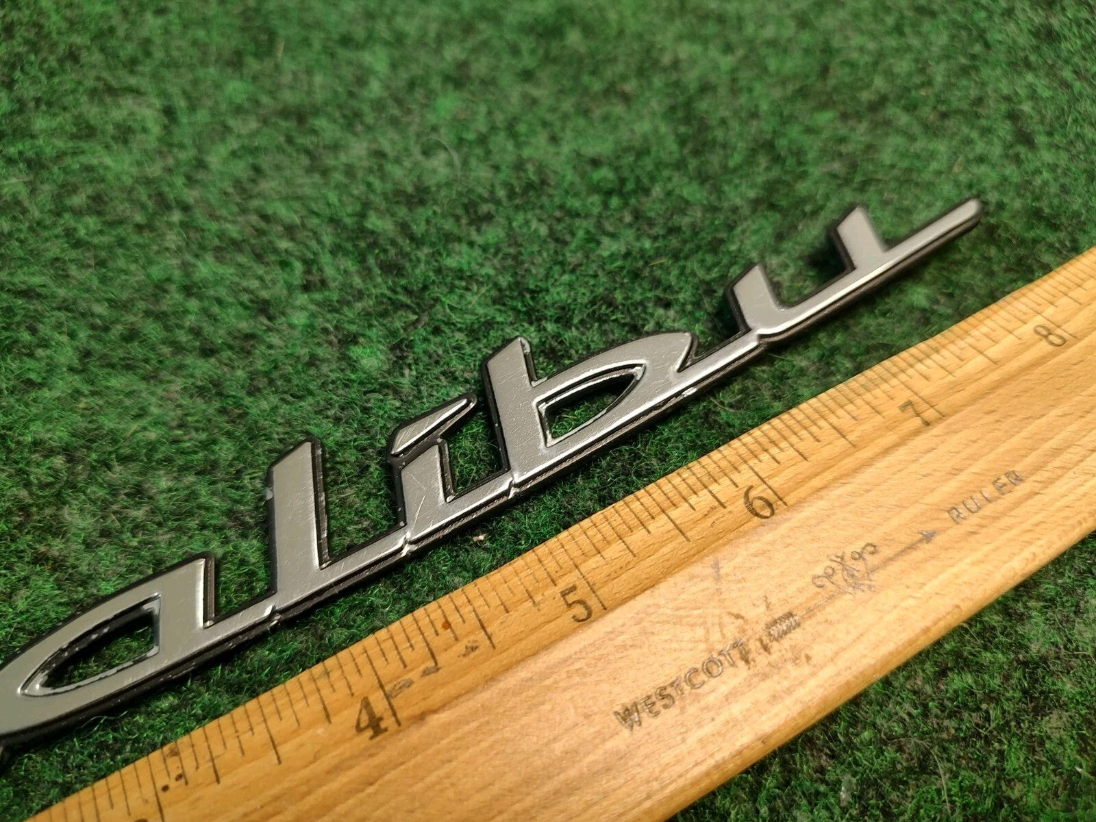 1997-2003 Chevy Malibu Chrome Rear Emblem Badge Logo Nameplate Name Plate 2S2