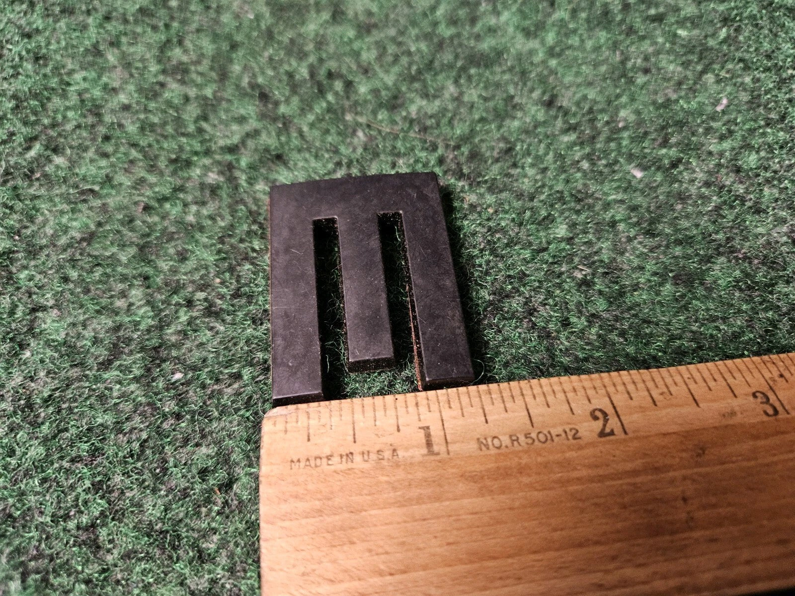 3D "E" Letter Badge Fit Land Rover Range Rover Black 4M6