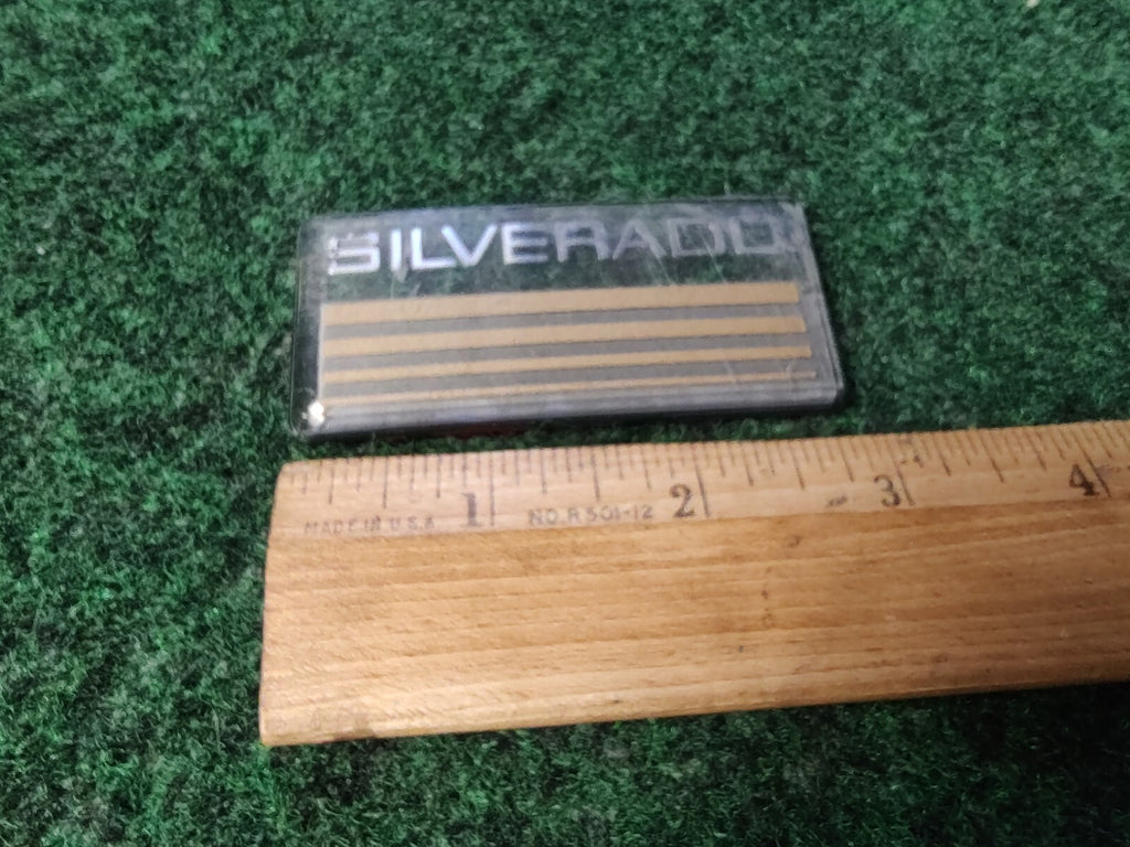 1990s SILVERADO Plastic Roof Panel Emblem OEM NAME PLATE 3S1
