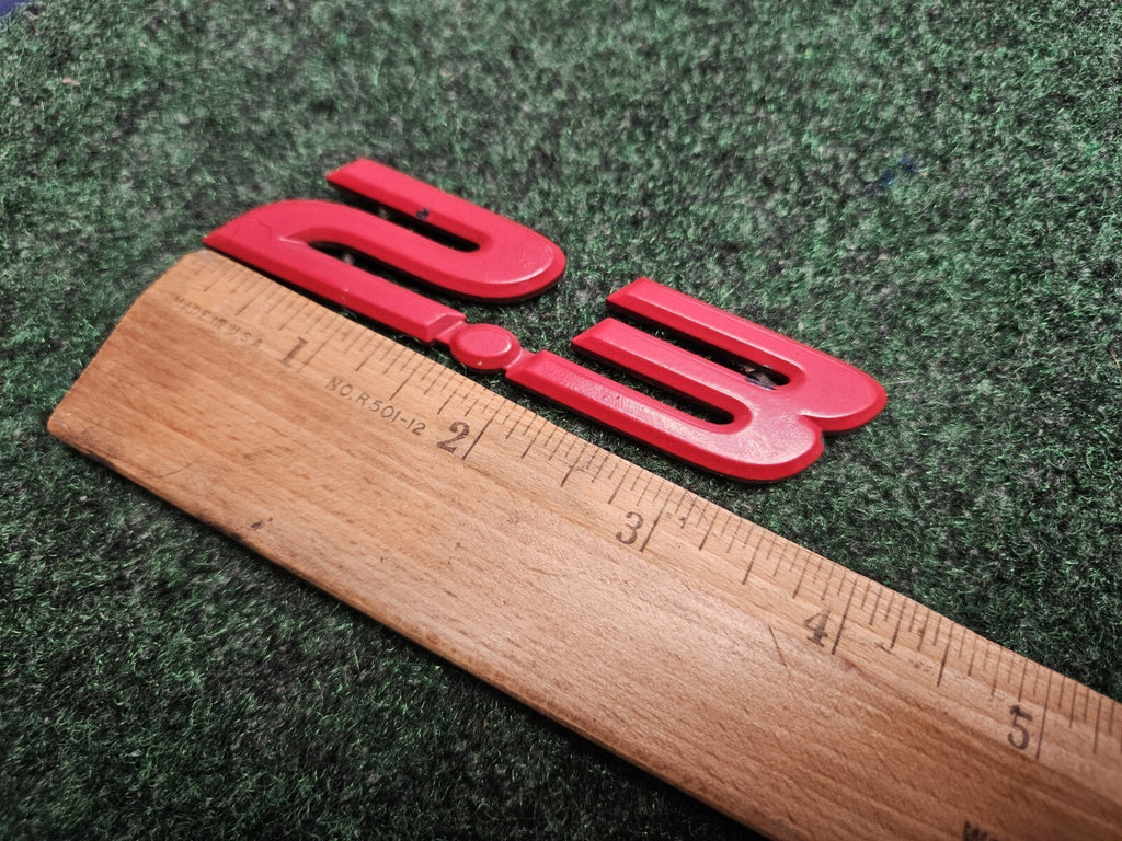 2004-2009 MAZDA 3 MAZDA3 2.3 SIDE EMBLEM LOGO BADGE SIGN SYMBOL 5M6