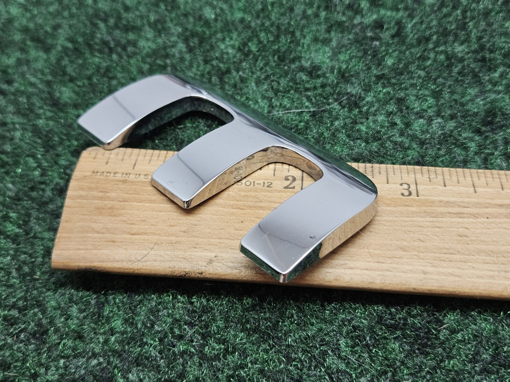 OEM "M" Chrome Individual Letter Emblem Badge Logo Nameplate 7S6