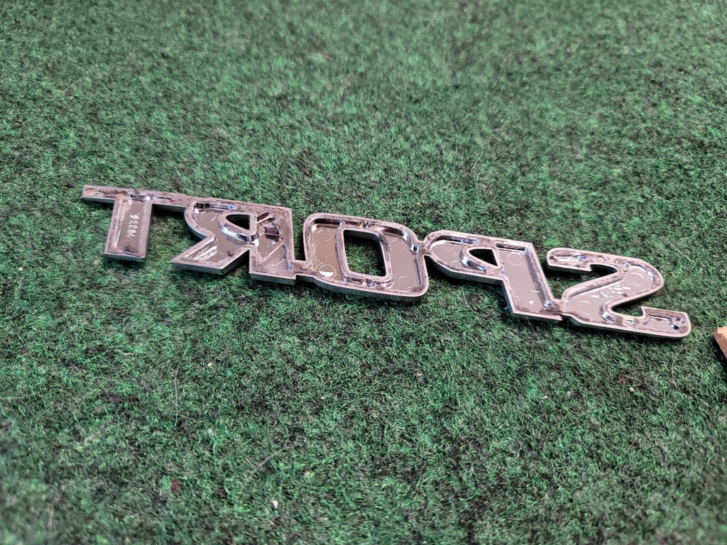 2004-2008 Toyota Rav4 Highlander 4Runner SPORT Side Fender Emblem OEM 2M3