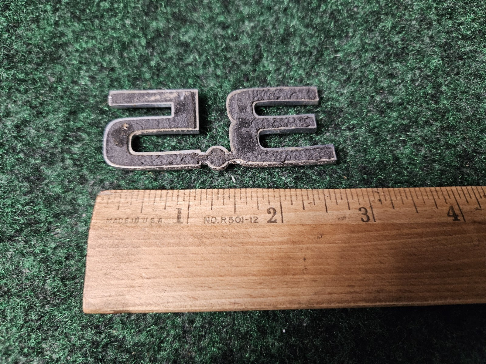 NISSAN 3.5 REAR EMBLEM LOGO Name Plate BADGE SIGN SYMBOL OEM 3M3