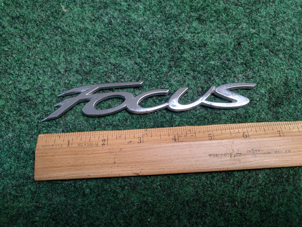 2012-18 Ford Focus Emblem Rear Trunk Chrome Badge Nameplate Logo Letter Name 2S4