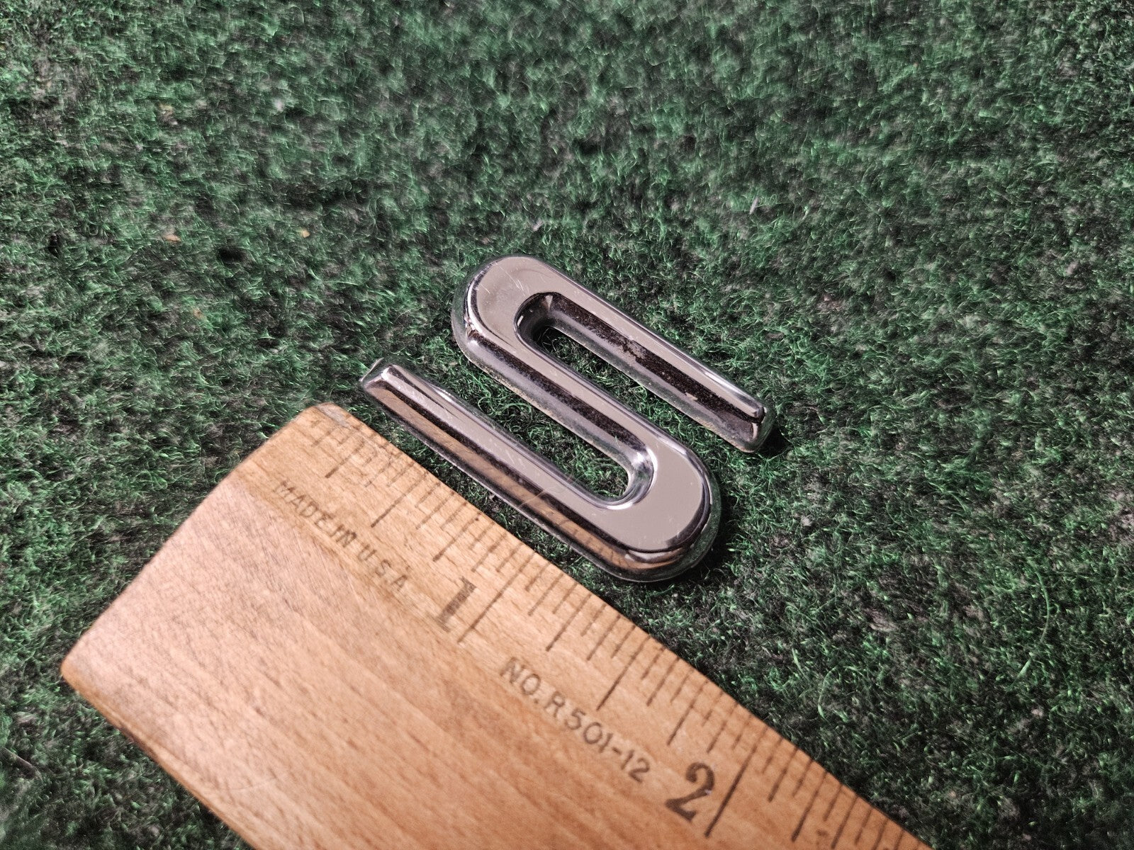 Chrysler Rear Trunk Emblem Badge Letters Chrome S ONLY OEM 3L6