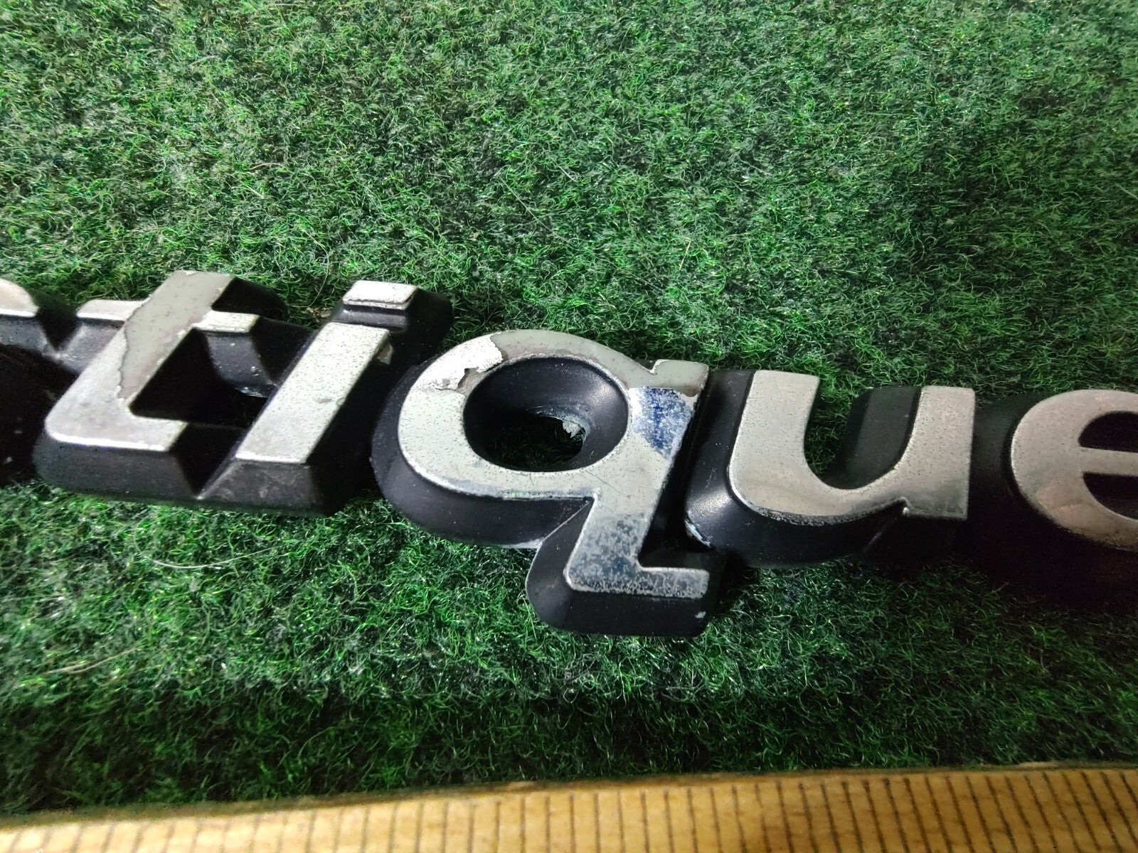 95 96 97 98 99 00 MERCURY MYSTIQUE REAR EMBLEM LOGO BADGE SIGN SYMBOL OEM 5S5