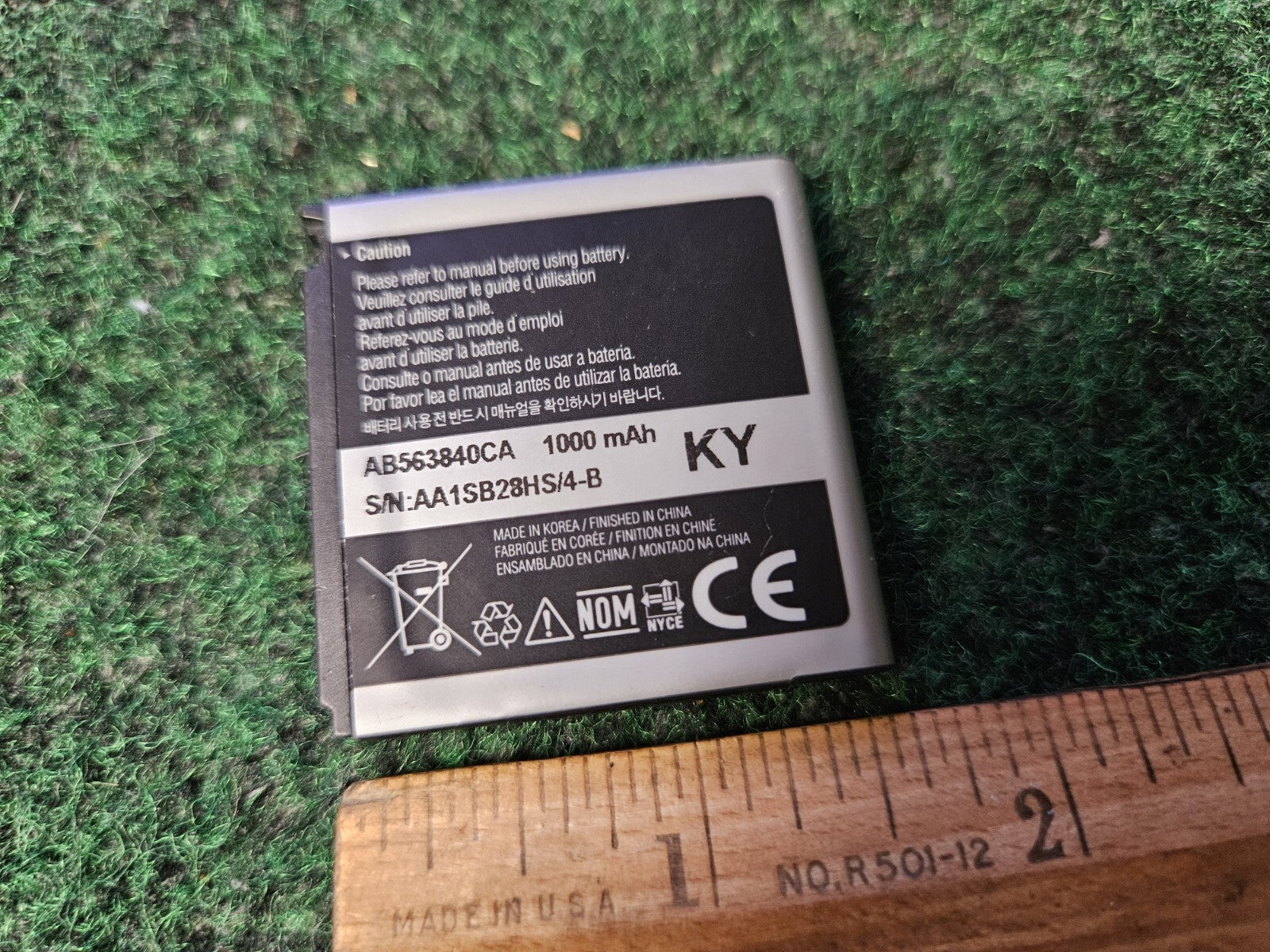 Battery AB563840CA For Samsung Instinct Memoir T929 Freeform R350 R351 R355C 4M8
