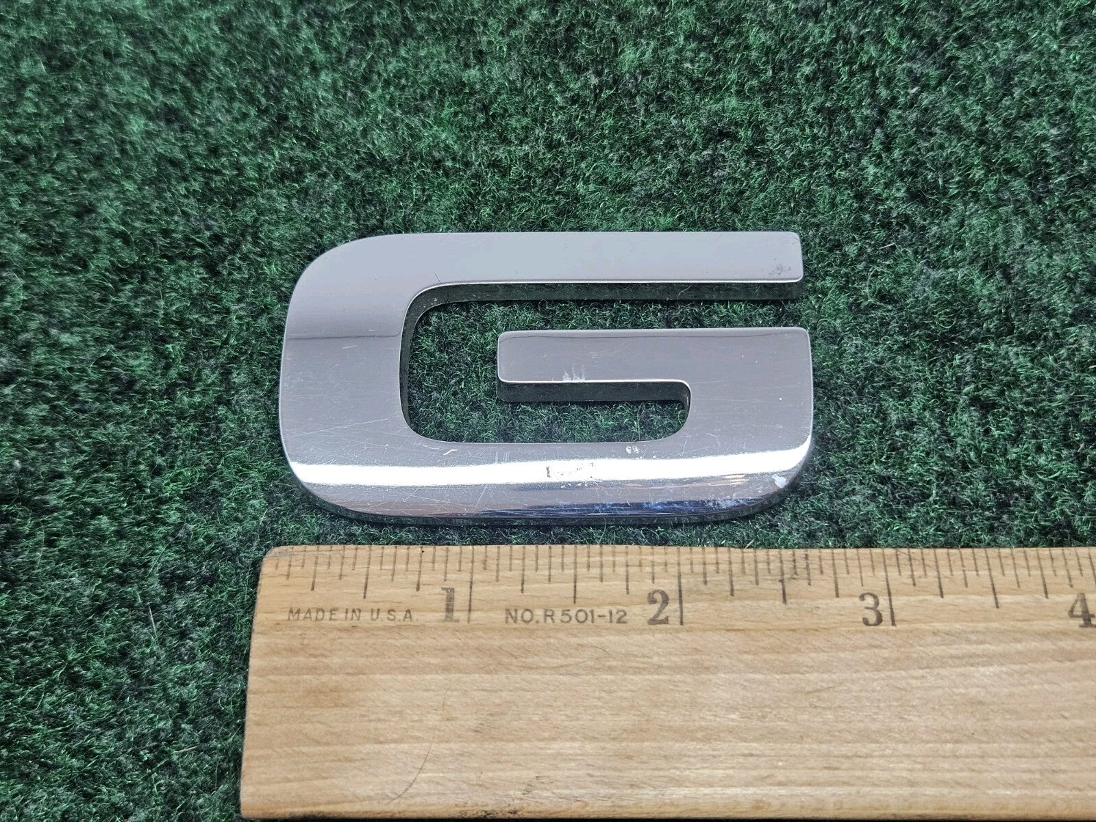 OEM "G" Chrome Individual Letter 3D Lettering Emblem Badge Logo Nameplate G 7S7