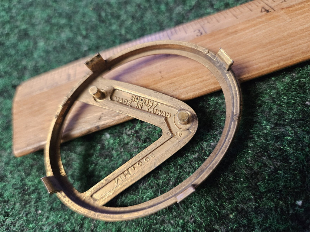 Lexus Emblem Badge Logo Gold Name Plate OEM Used 899037 4M9