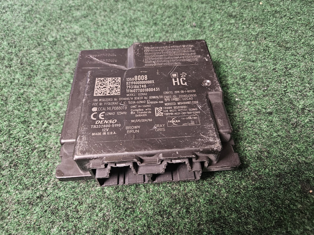2016 2017 2018 Chevy Camaro SS Keyless Entry Control Module OEM GM 13508008 4M3
