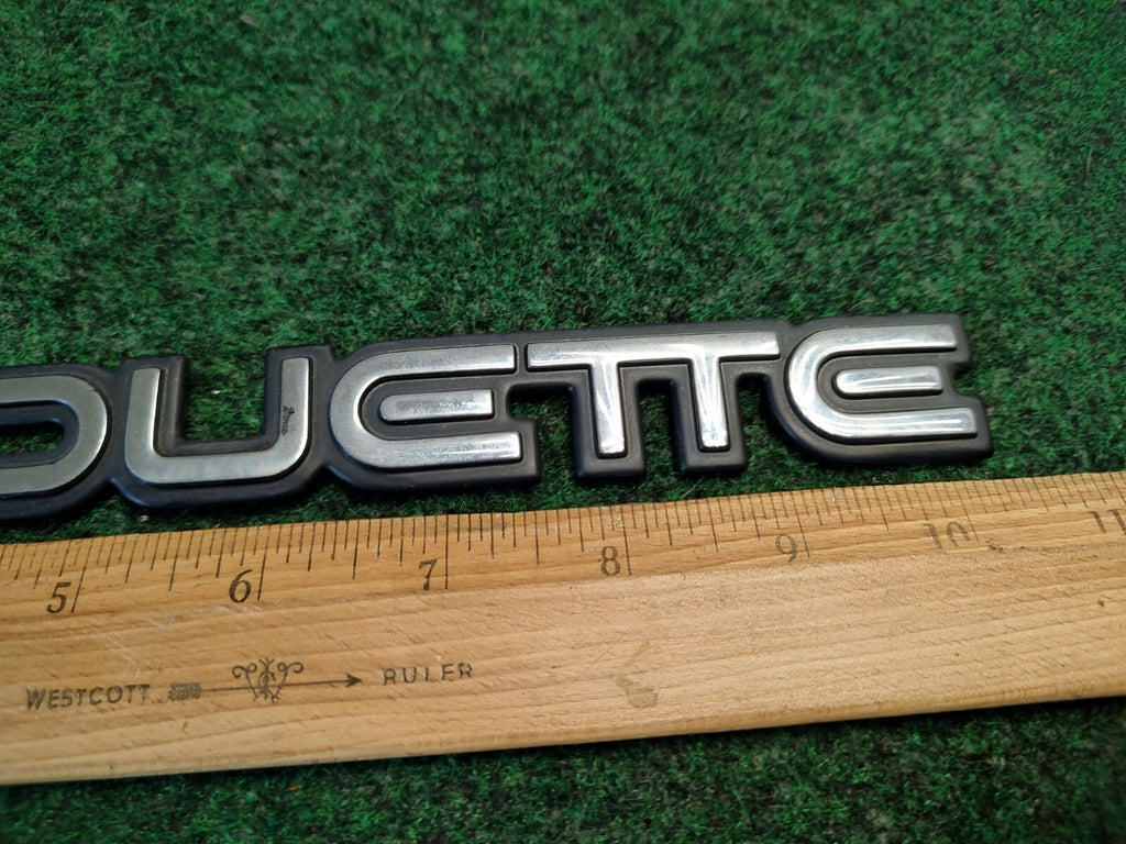 Oldsmobile 1997-2004 Silhouette Gold Rear Trunk Emblem Badge Logo 10242278 5S1