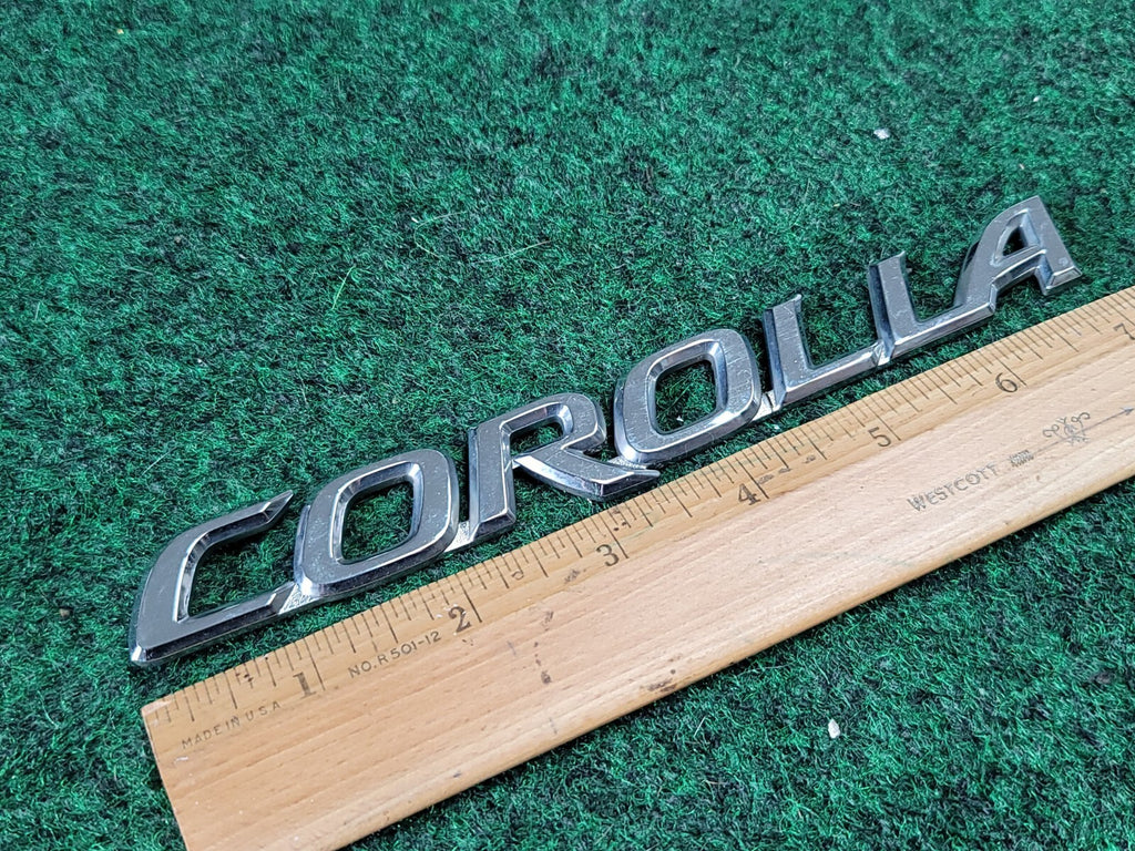 2003 2006 2007 2008 Toyota Corolla Rear Trunk Nameplate Emblem 75442-02070 1M1