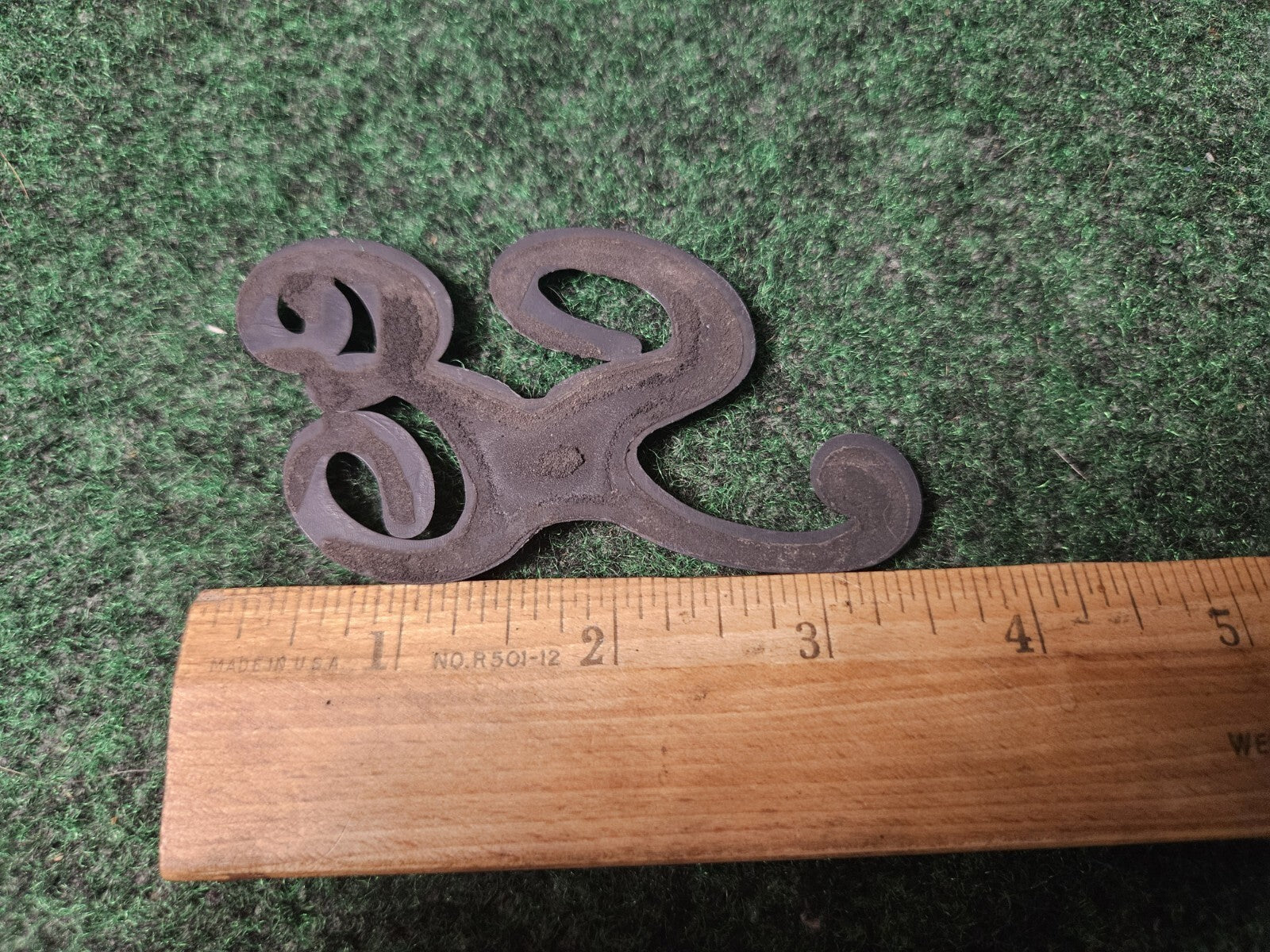 Vintage "SE" Script Emblem Badge Nameplate Name Plate Badge Logo 3M2