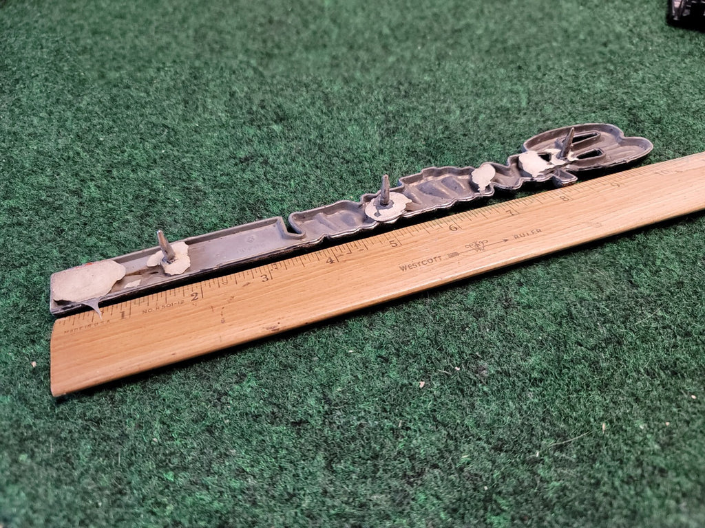 Circa 1970s Dodge Sportsman Van Chrome Emblem Badge Fender Nameplate 58395 7L1
