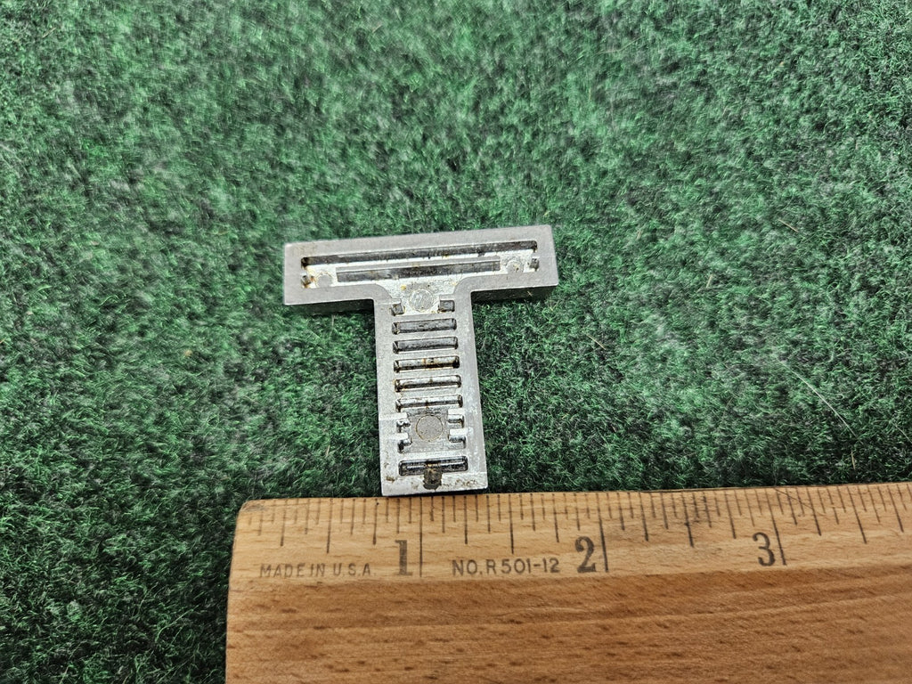OEM "T" Chrome Individual Letter Lettering Emblem Badge Logo 3D Nameplate 3D 7S7