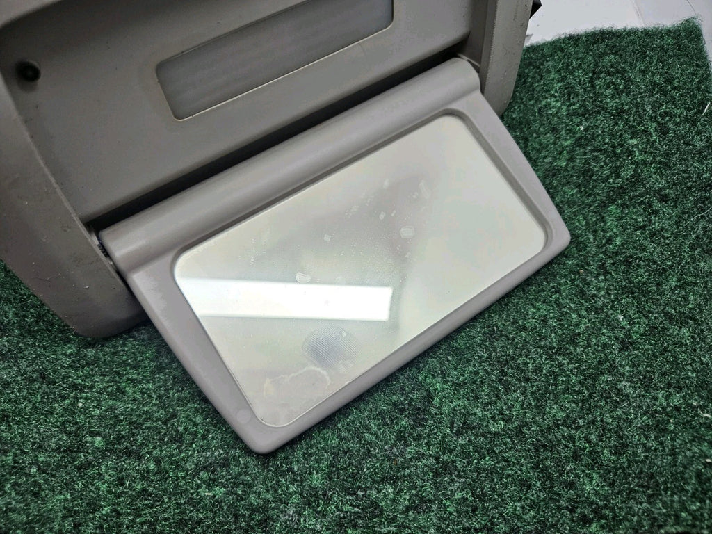 2009-2015 BMW 750LI REAR ROOF HEADLINER VANITY MIRROR LIGHT OEM 9114425-09 GL2