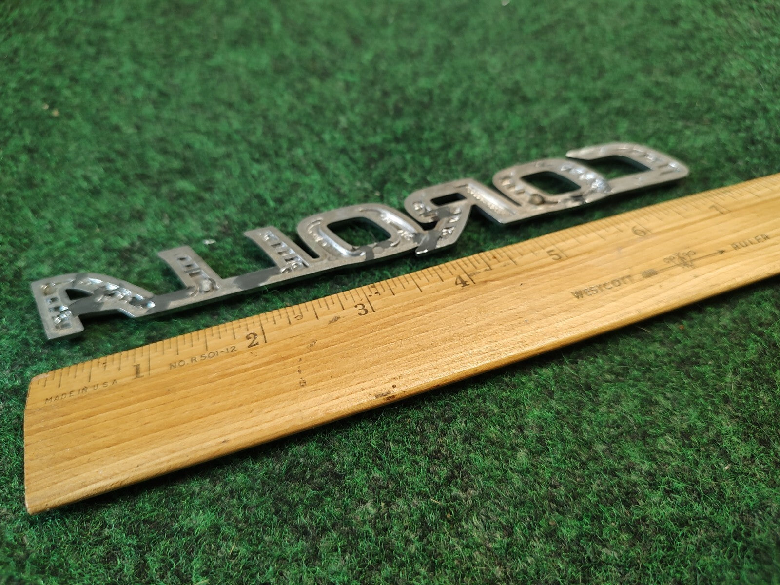 2003 2006 2007 2008 Toyota Corolla Rear Trunk Nameplate Emblem 75442-02070 4S7