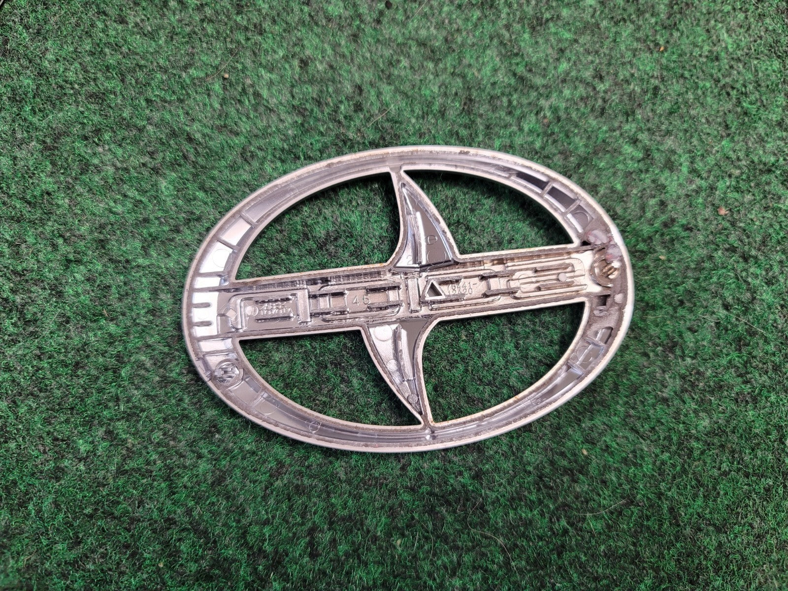 2008-2014 Scion XD Emblem Logo Badge Symbol Rear Tailgate Silver Gray 2M6